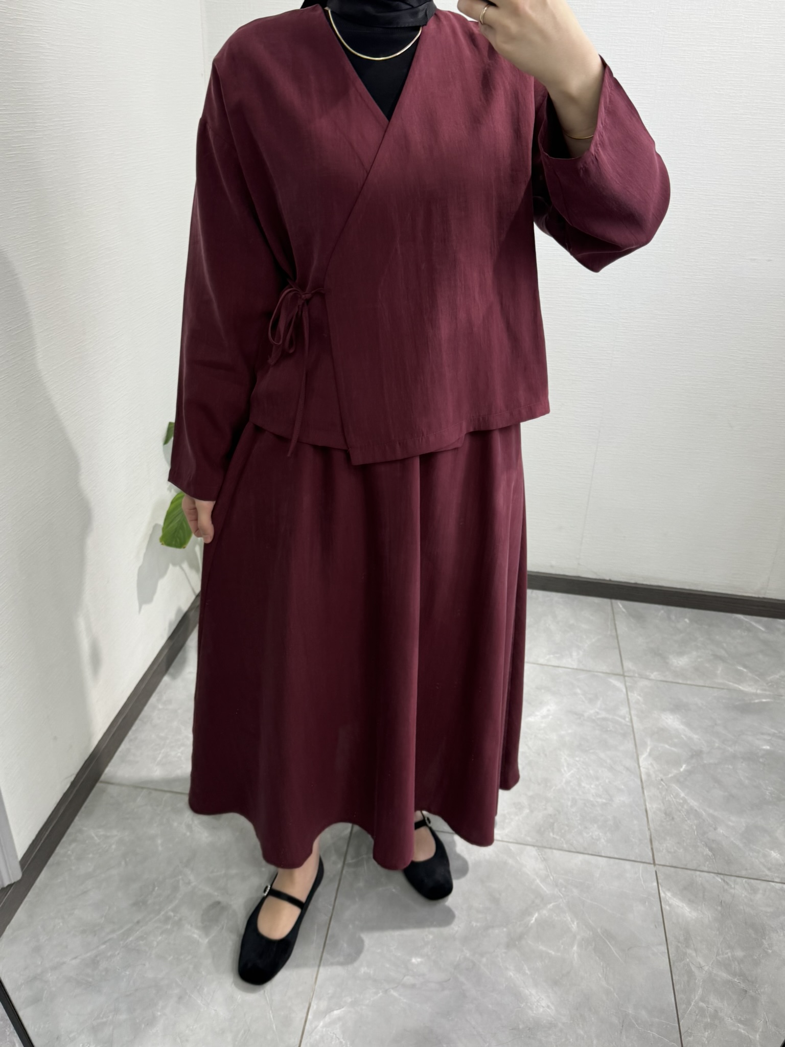 Tensel Etekli Takım BORDO